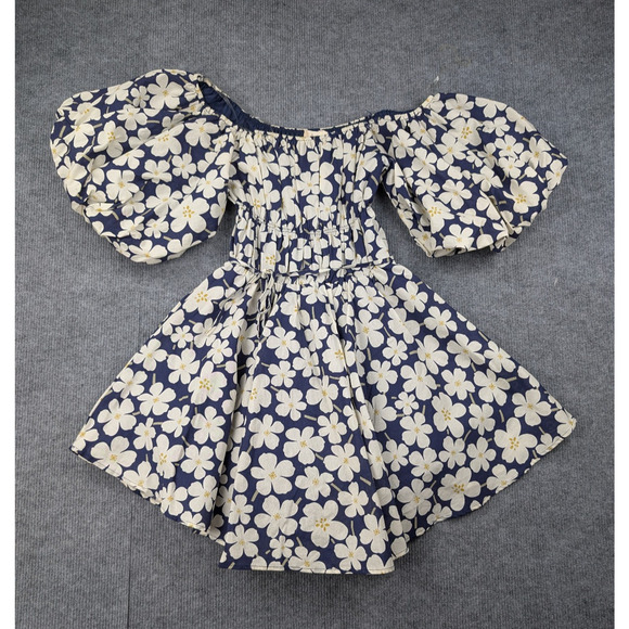 Altar'd State Dresses & Skirts - Altard State Mini Dress Womens Small Floral Cottage Milkmaid Puff Sleeve Garden